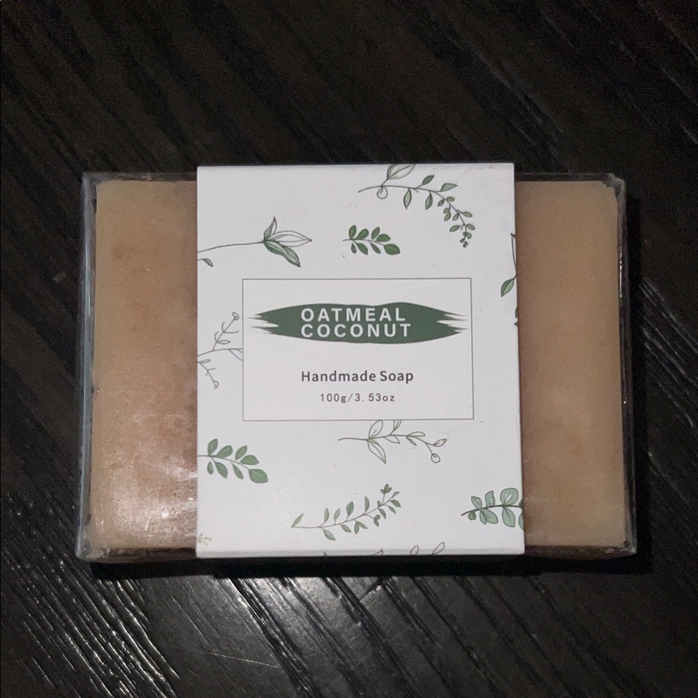 Oatmeal Coconut Handmade Soap - Tan